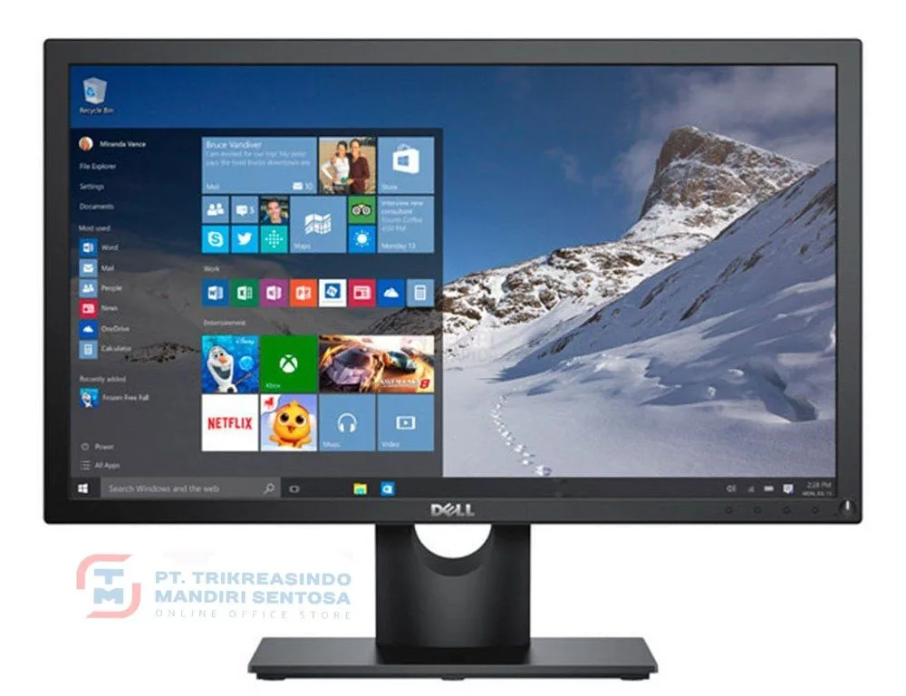 E2216H Monitor (21.5" DP &amp; VGA)