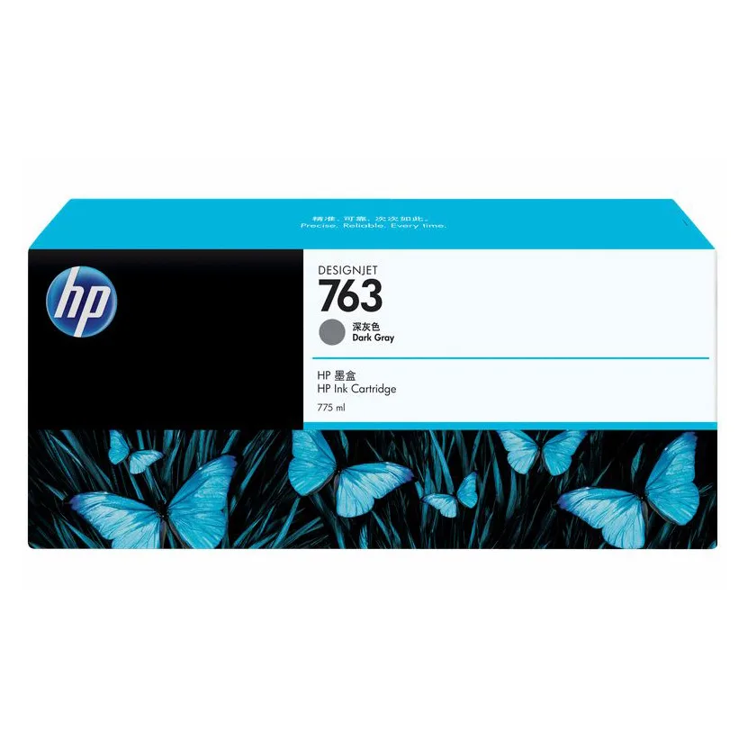 HP 763 775ml Dark Gry Designjet Ink Crtg [CN073A]